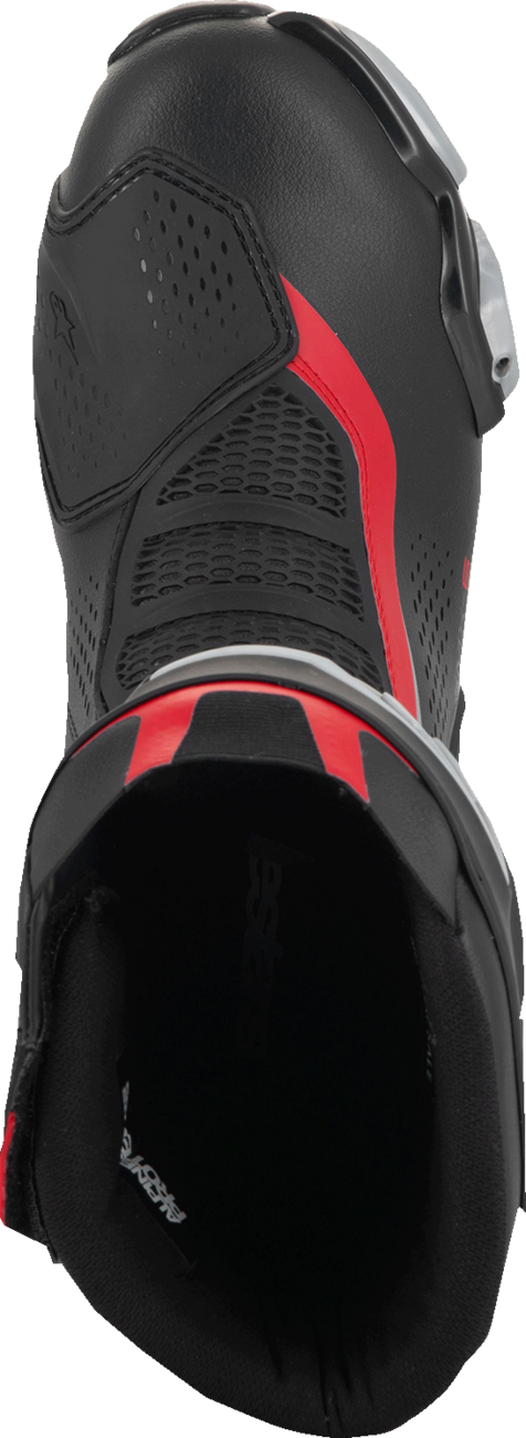 Alpinestars SMX-6 V3 Vented Boots - Black/Silver/Red