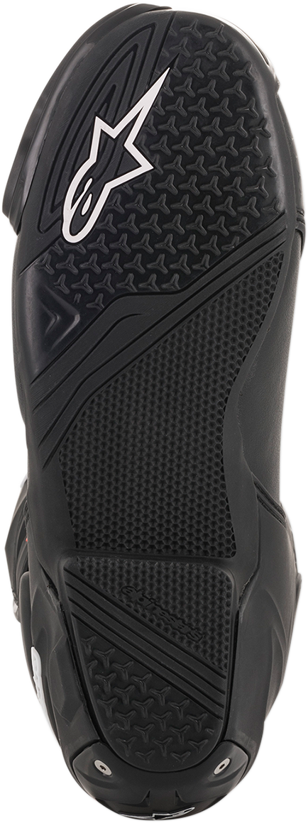 Alpinestars SMX Plus Boots - Black/White/Red Fluorescent