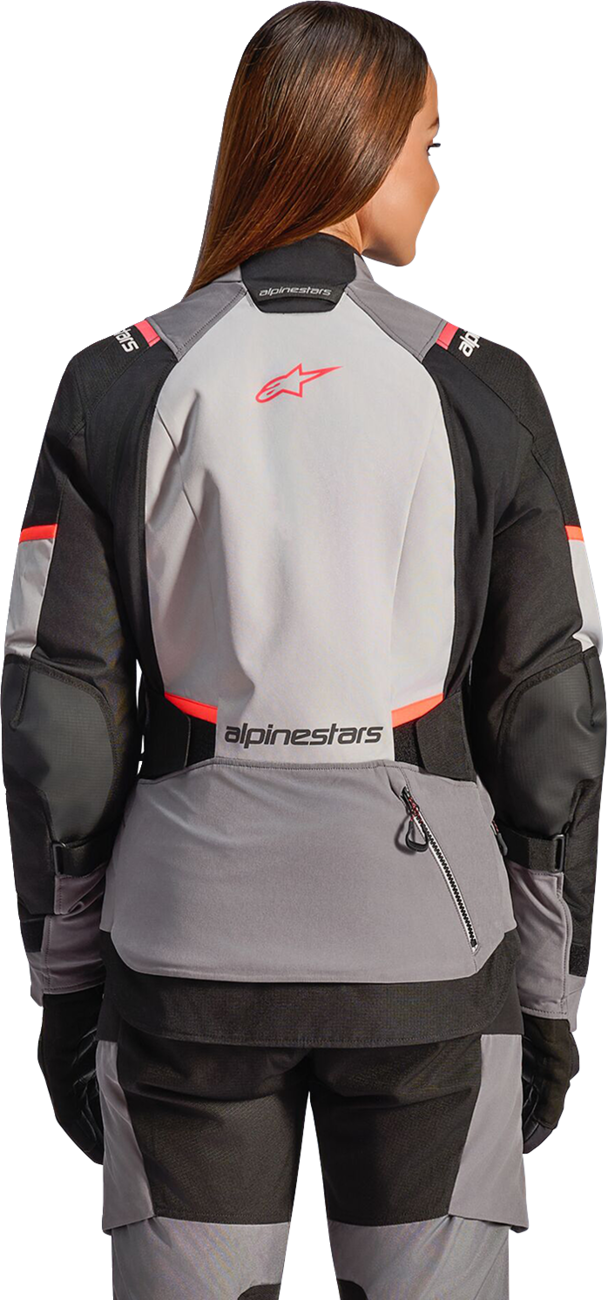 Alpinestars Stella Andes v4 Drystar® Jacket - Dark Gray/Ice Gray/Black/Coral