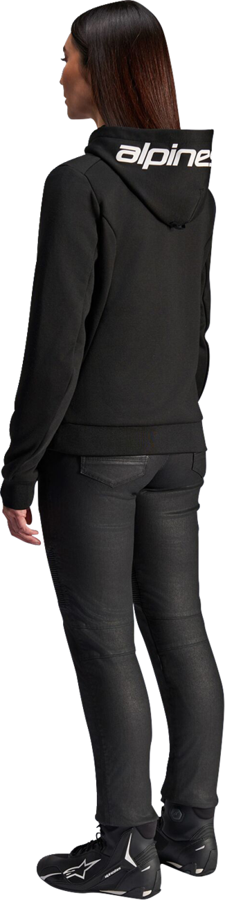 Alpinestars Stella Chrome v2 Sport Hoodie - Black/White