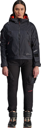 Alpinestars Stella Molly Air Jacket - Black/Coral Fluo