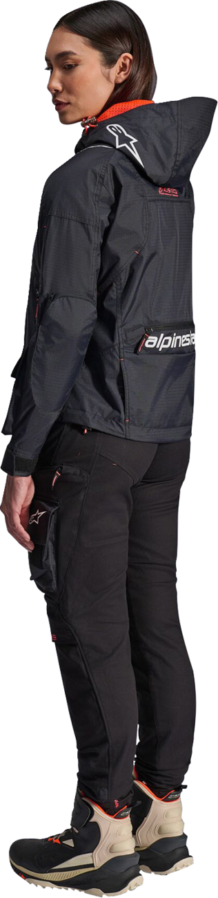 Alpinestars Stella Molly Air Jacket - Black/Coral Fluo