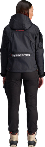 Alpinestars Stella Molly Air Jacket - Black/Coral Fluo