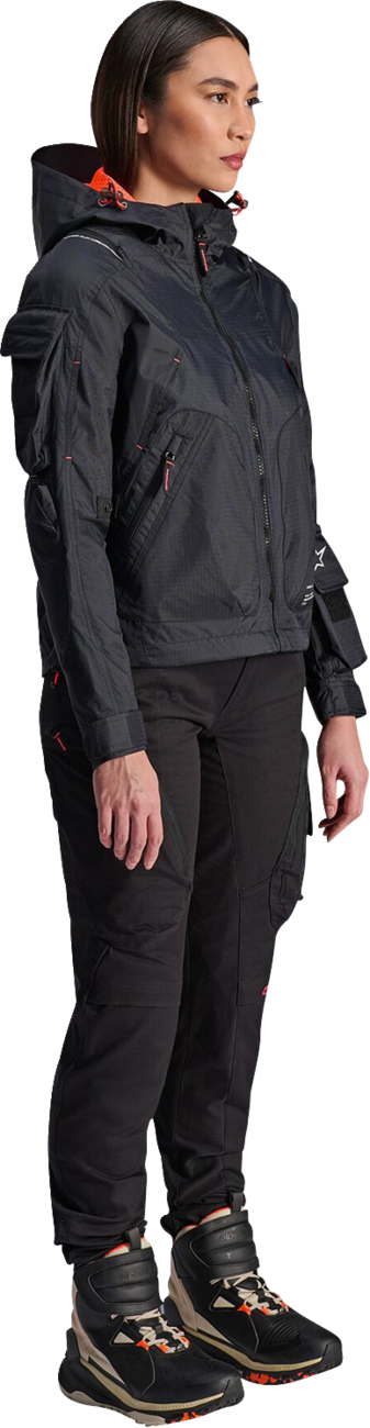 Alpinestars Stella Molly Air Jacket - Black/Coral Fluo