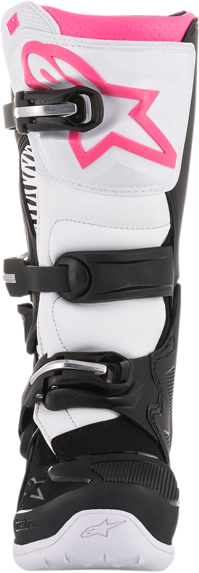 Alpinestars Stella Tech 3 Boots - Black/White/Pink