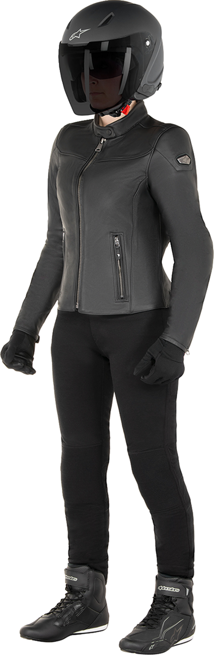 Alpinestars Stella Tory Leather Jacket - Black