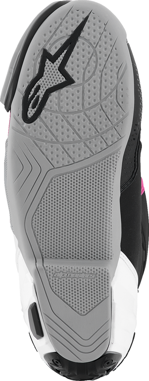 Alpinestars Supertech R Boots - Black/Magenta/White/Yellow