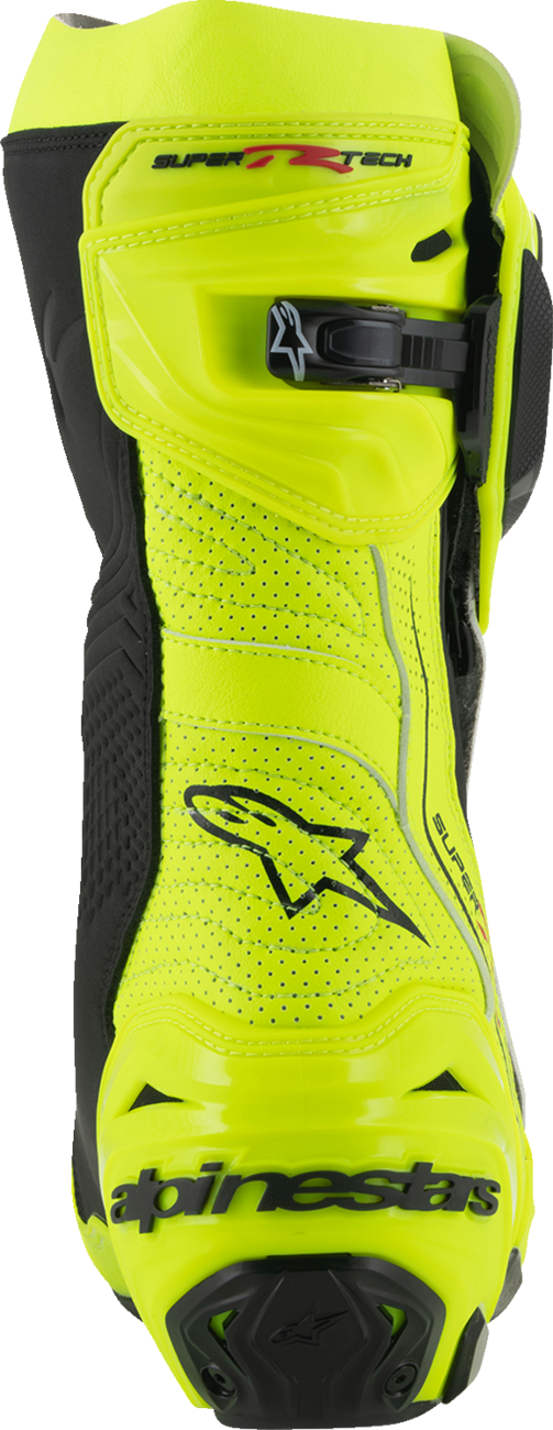 Alpinestars Supertech R Vented Boots - Fluorescent Yellow/Black