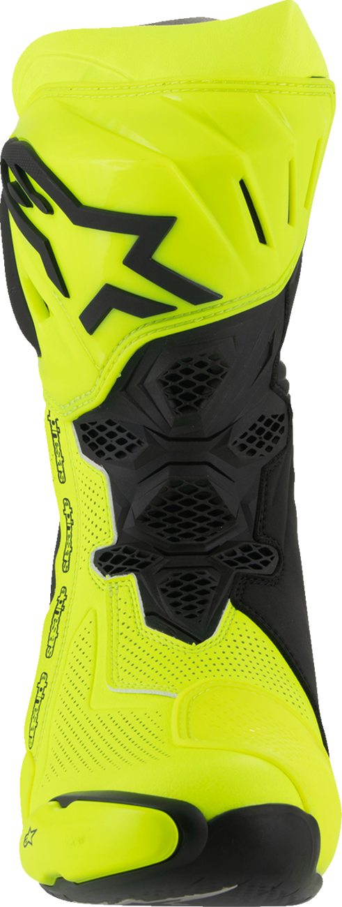 Alpinestars Supertech R Vented Boots - Fluorescent Yellow/Black