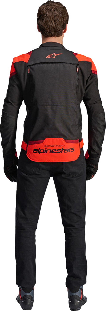 Alpinestars T-Stunt Air Jacket - Black/Red Fluo/Dark Red