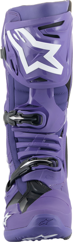 Alpinestars Tech 10 Boots - Purple/Black