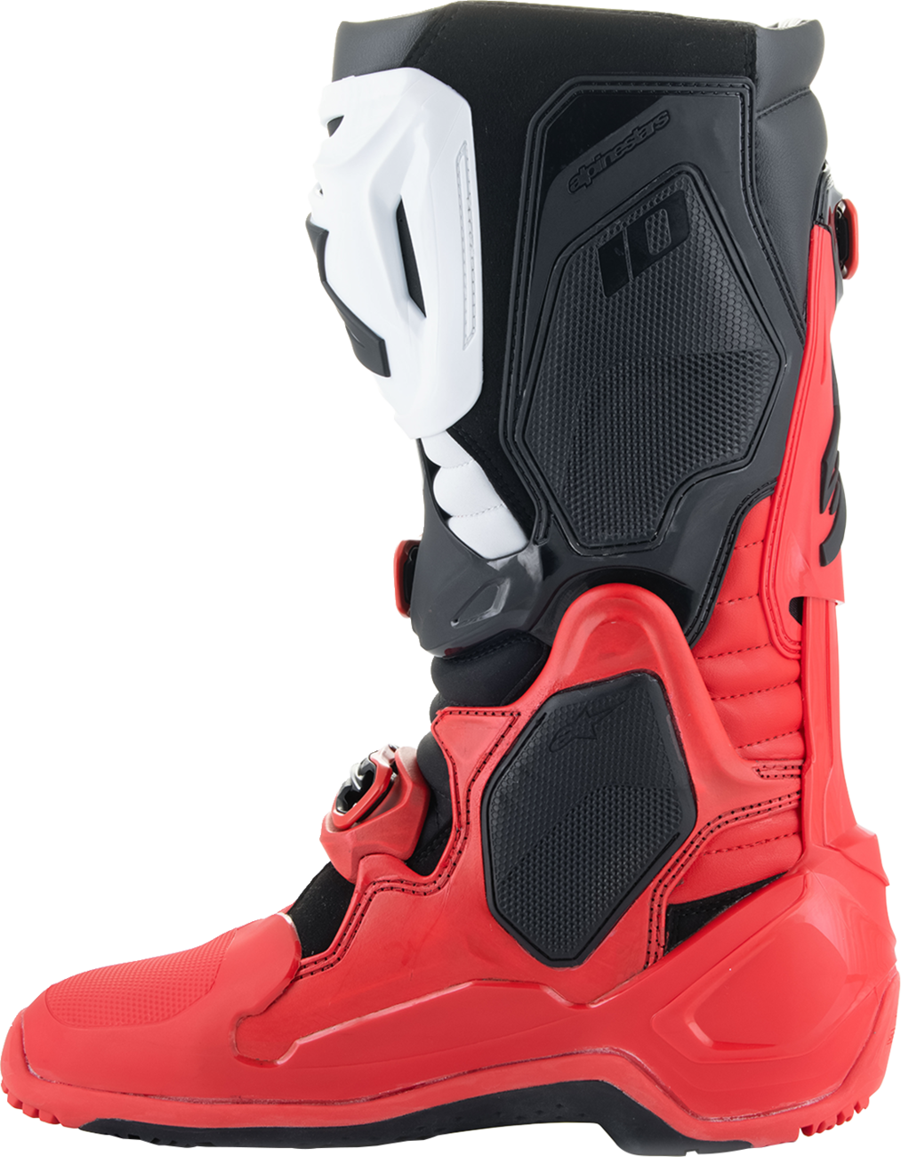 Alpinestars Tech 10 Enduro Boots - Bright Red/Black/White