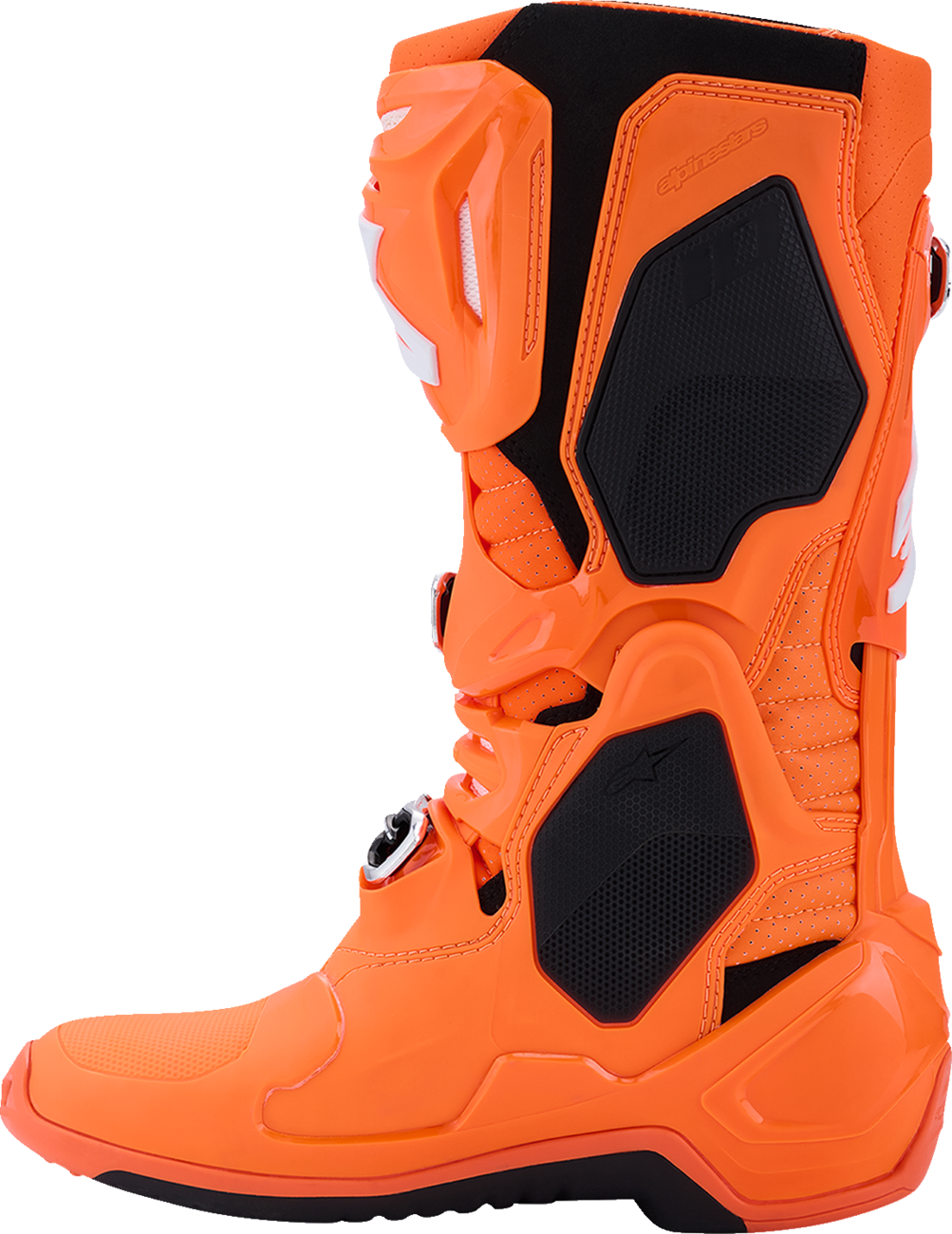 Alpinestars Tech 10 Supervented Boots - Fluorescent Orange/Black/White