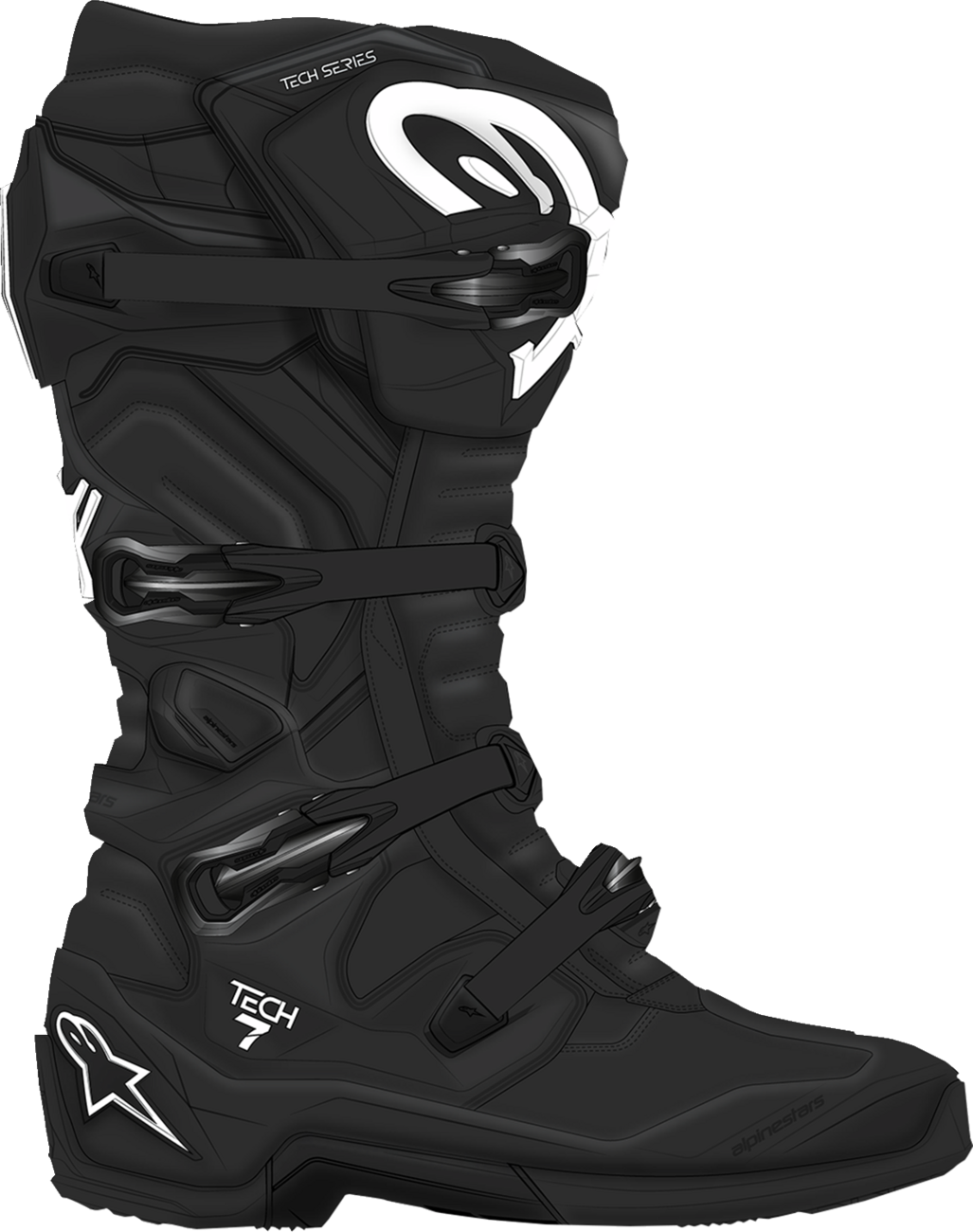 Alpinestars Tech 7 Boots - Black