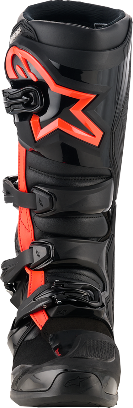 Alpinestars Tech 7 Boots - Fluorescent Red/Black