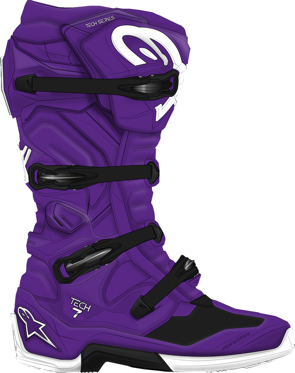 Alpinestars Tech 7 Boots - Purple