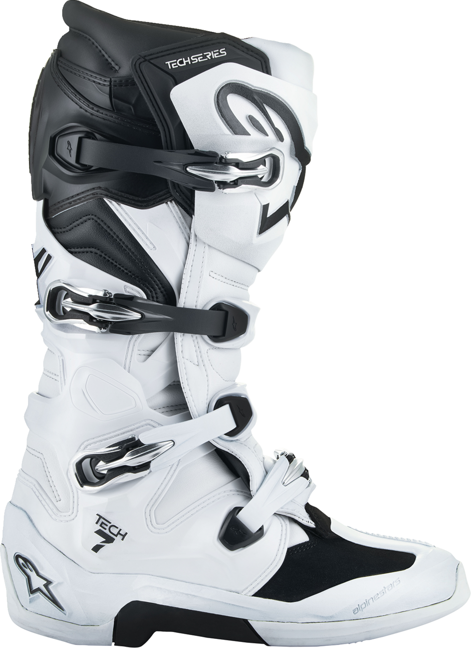 Alpinestars Tech 7 Boots - White/Black