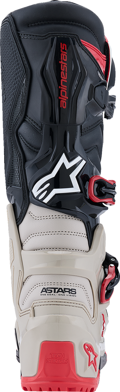 Alpinestars Tech 7 Enduro Boots - Black/Light Gray/Bright Red