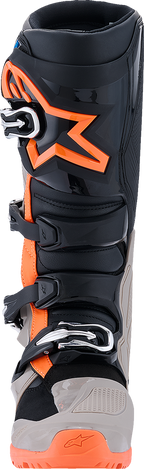 Alpinestars Tech 7 Enduro Boots - Black/Warm Gray/Fluorescent Orange
