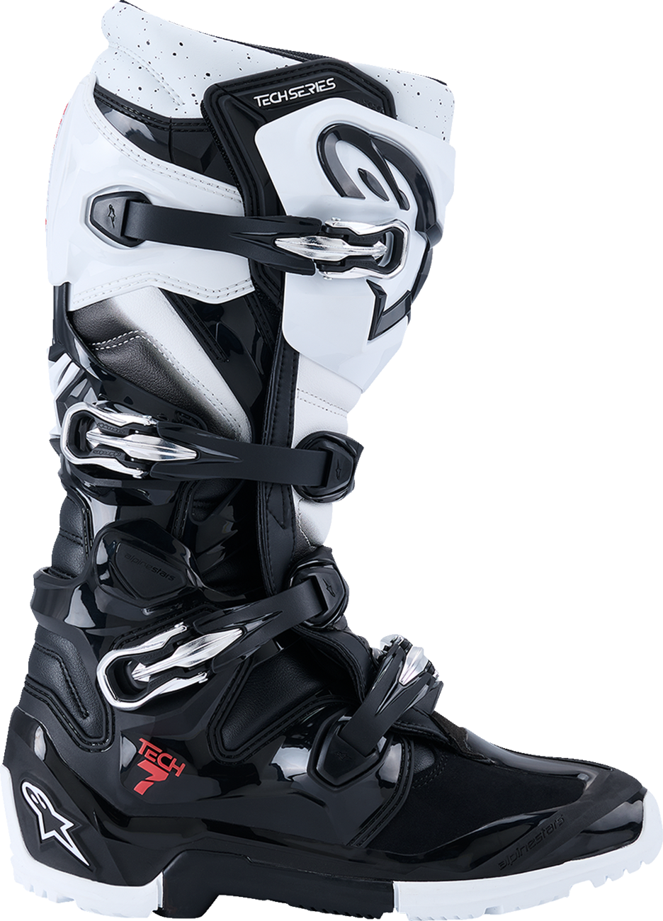 Alpinestars Tech 7 Enduro Boots - Black/White