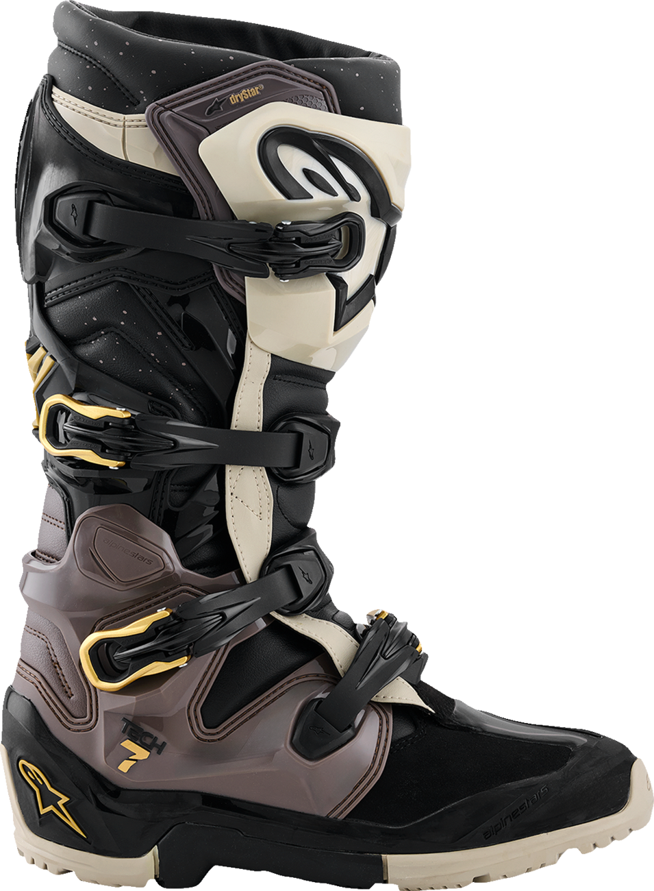 Alpinestars Tech 7 Enduro Drystar® Boots - Black/Dark Gray/Gold