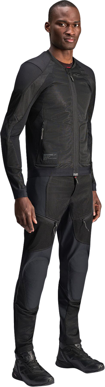 Alpinestars Troop-Air Jacket - Black/Black