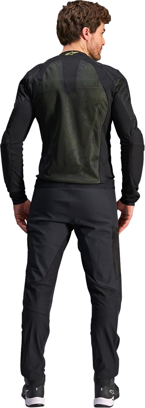 Alpinestars Troop-Air Jacket - Black/Fluo Yellow (5)