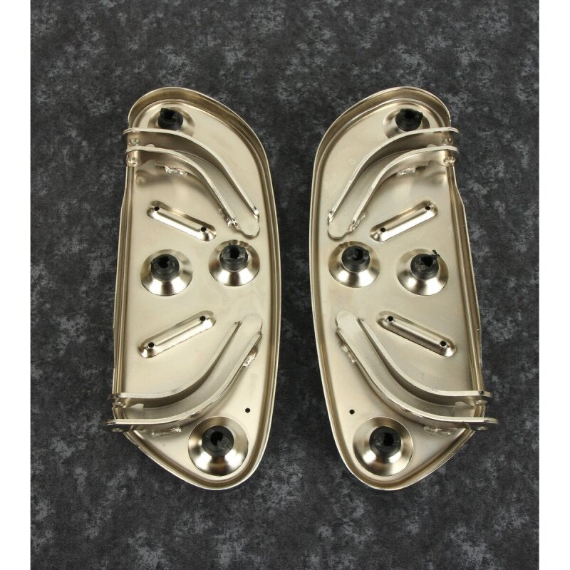 Bikers Choice 86-20 Touring 86-17 FLST 12-16 FLD Chrome Floorboard Kit Replaces H-D 50631-04 Pr