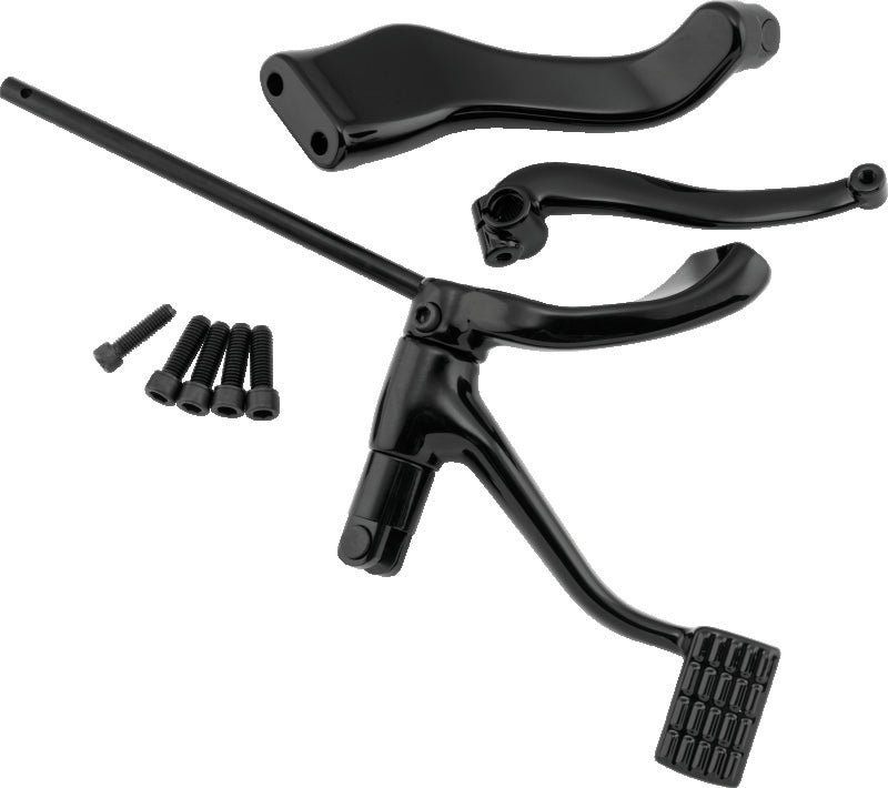 Bikers Choice 14-Up Sportster 2 Inch Extended Mid Control Kit Black