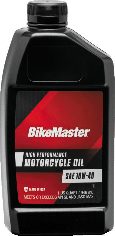 BikeMaster 10W40 Performance Oil - Quart