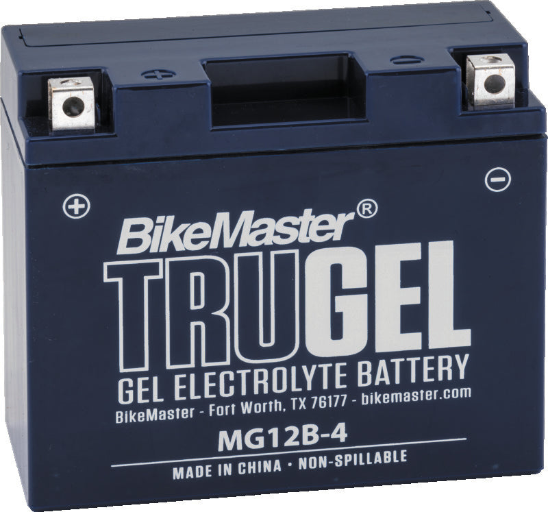 BikeMaster TruGel Battery - MG12B-4