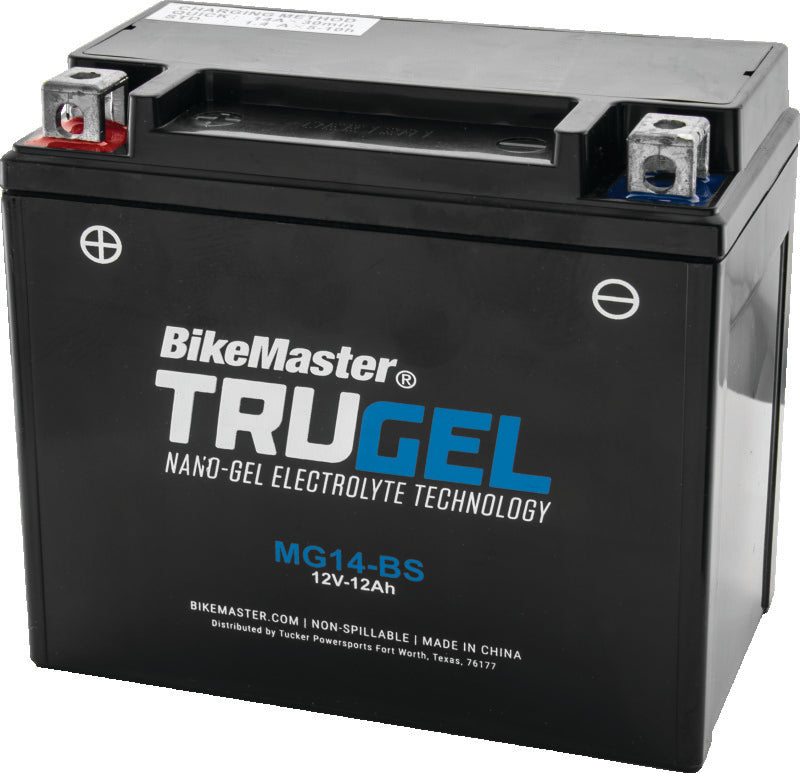 BikeMaster TruGel Battery - MG14-BS