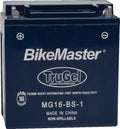 BikeMaster TruGel Battery MG16-BS-1