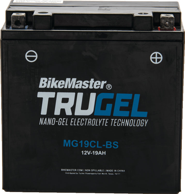 BikeMaster TruGel Battery - MG19CL-BS