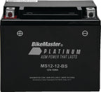 BikeMaster AGM Battery - MS12-12-BS