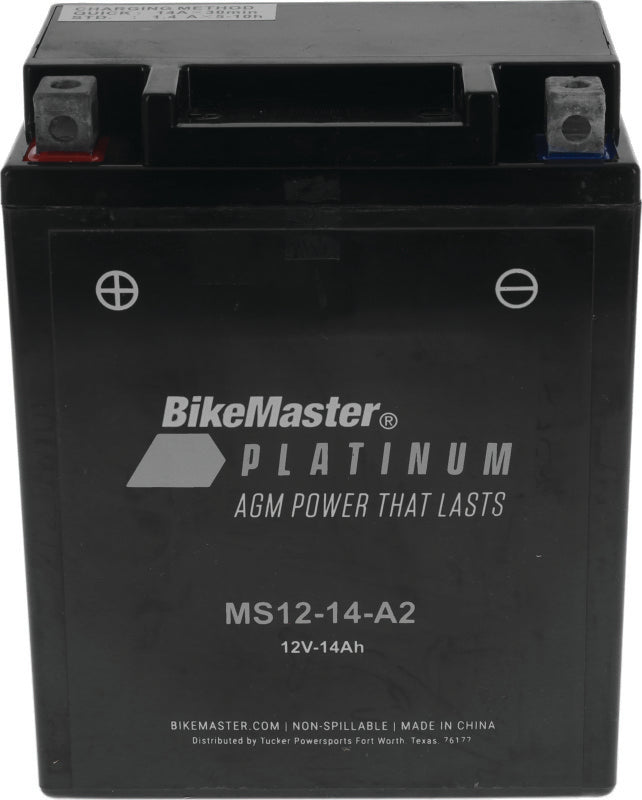 BikeMaster AGM Battery - MS12-14-A2