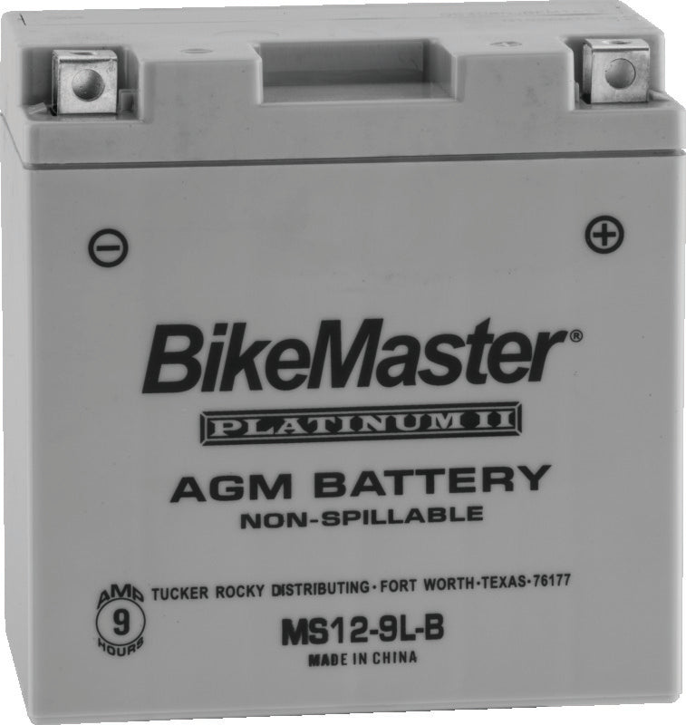 BikeMaster AGM Battery - MS12-9L-B