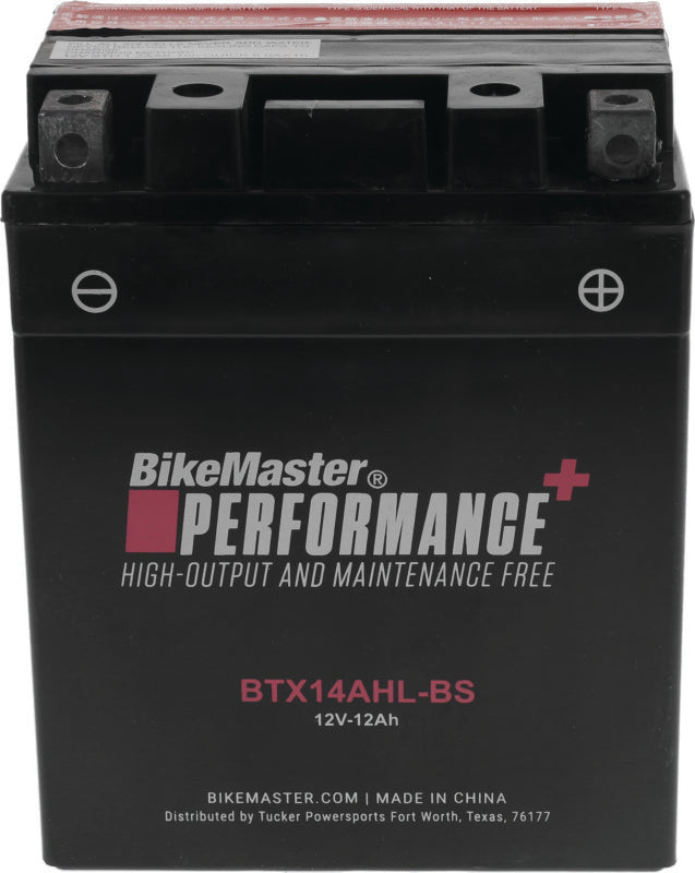 BikeMaster Battery - BTX14AHL-BS