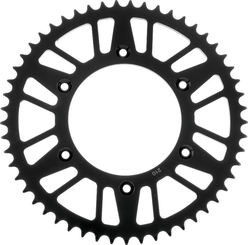 BikeMaster Honda Rear Steel Sprocket 520 52T - Black