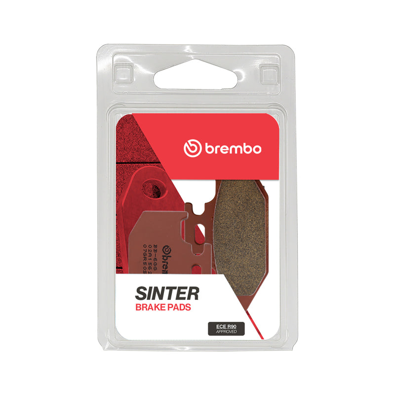 Brembo 06-06 Bombardier DS Right 250cc Sinter Brake Pad - Front