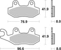 Brembo Sinter Prime Brake Pad - Kawasaki/Yamaha +, 94 models (1987–2025)