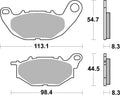 Brembo 16-17 Yamaha MT-25 250cc Sinter Brake Pad - Front