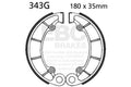 EBC 86-89 Honda TRX 350 Fourtrax Foreman Front Left Sintered HH Brake Pads