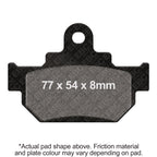 EBC 85-86 Suzuki RM 125 F/G Front Left FA-SFA-X Brake Pads