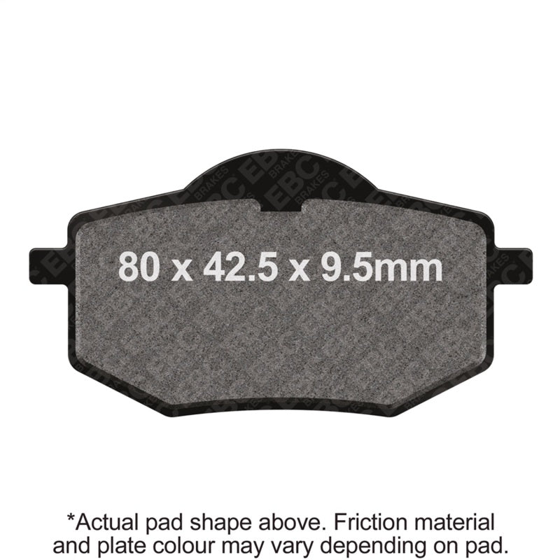EBC 87-94 Yamaha XV 535 Virago Front Left FA-SFA-X Brake Pads