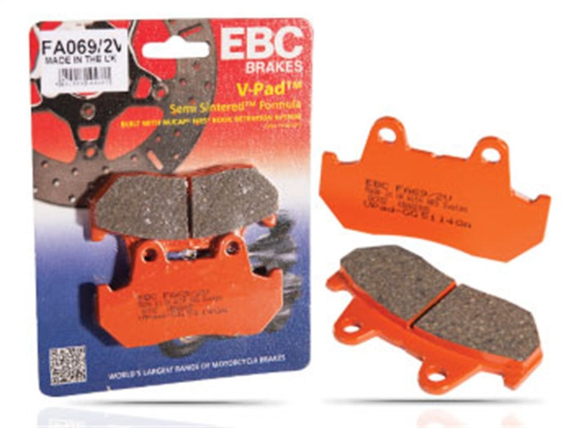 EBC 1986 Suzuki GV 1400 Cavalcade (From Frame No. 103765) Rear Left Semi-Sintered Vee Brake Pads