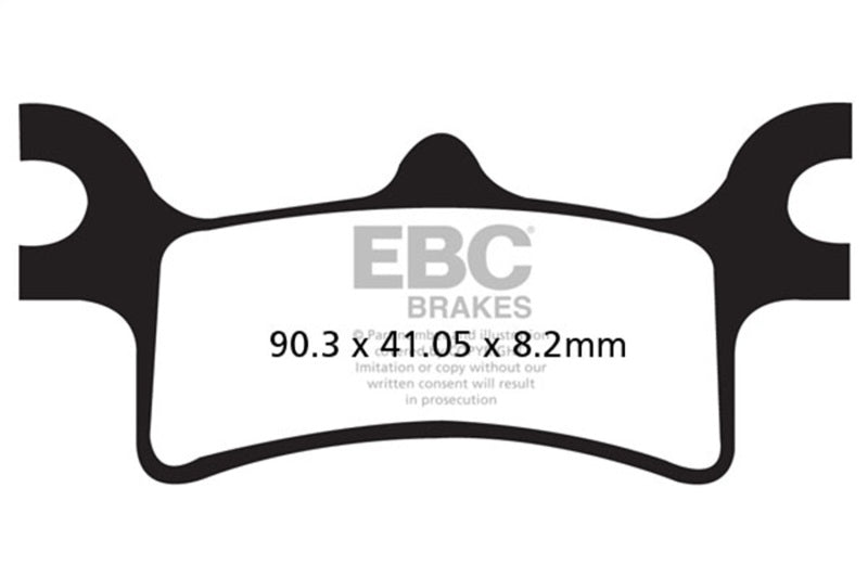 EBC 05-06 Polaris Trail Blazer 250 Rear Left/Right SV Series Brake Pads