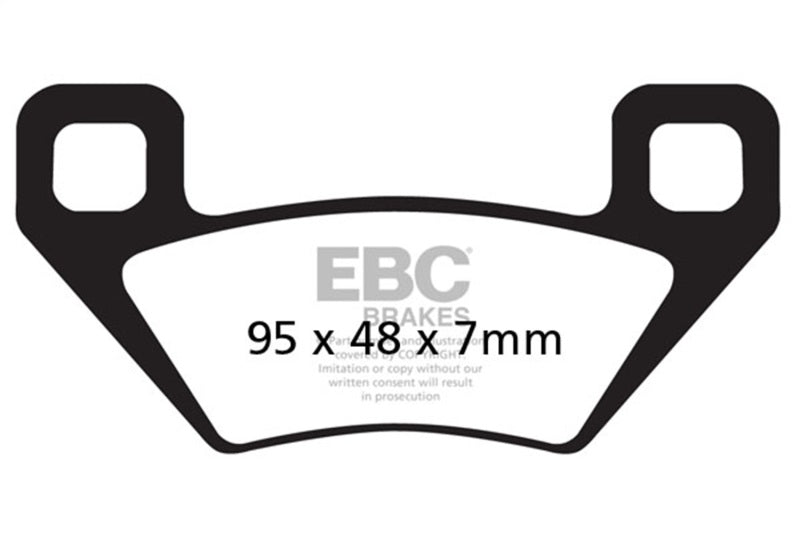 EBC 05-09 Arctic Cat ATV 250 2x4 Utility Front Left/Right SV Series Brake Pads