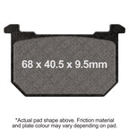 EBC 81-82 Kawasaki KZ 305 CSR Front Left/Right FA-SFA-X Brake Pads