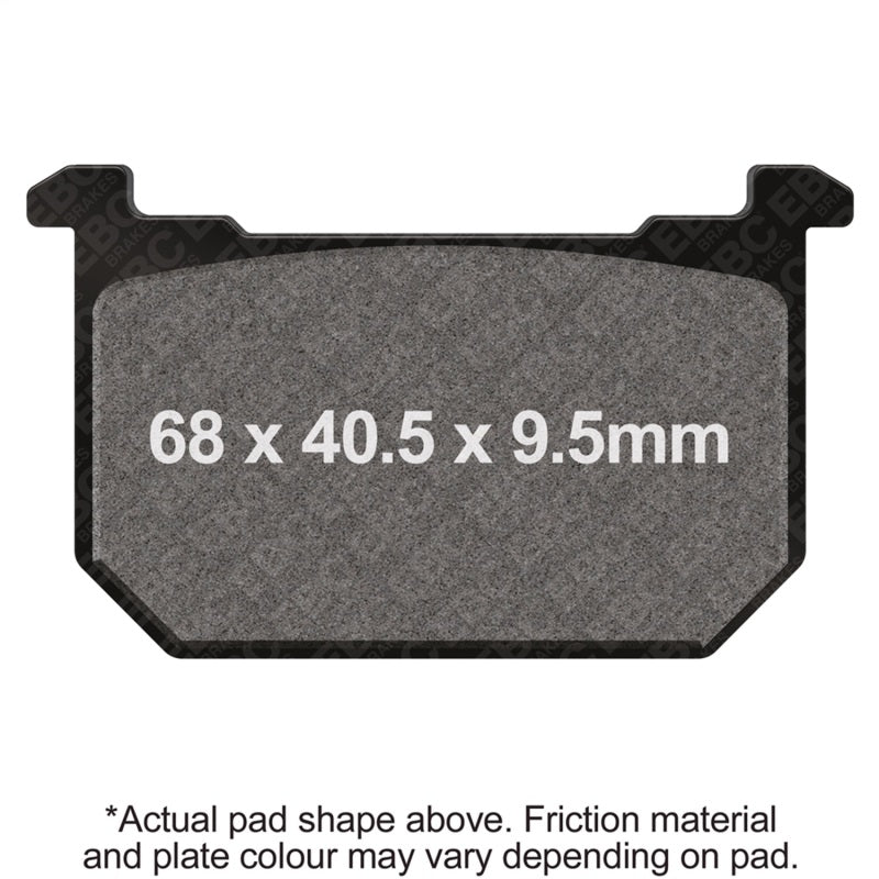 EBC 81-82 Kawasaki KZ 305 CSR Front Left/Right FA-SFA-X Brake Pads
